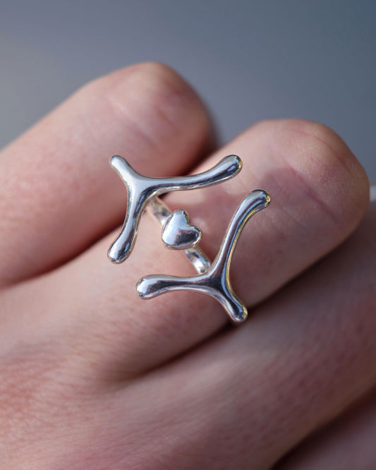 Cuirass Silver Ring
